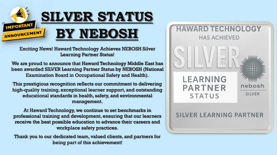 100% pass rate on NEBOSH PSM Exam